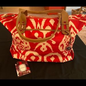Stella & Dot Convertible Snap Tote